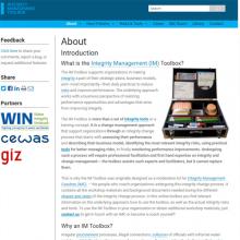 Water Integrity Management (IM) Toolbox
