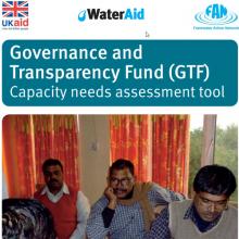 Governance and Transparency Fund Capacity Needs Assessment Tool